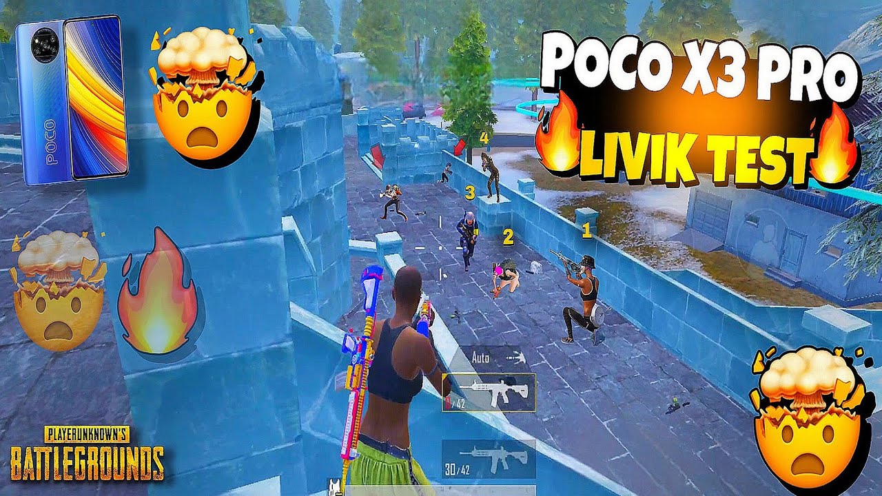 🔥Poco X3 Pro Pubg Test🥶4K+Extreme🥵Update 2.9 Livik🤯|PUBG MOBILE