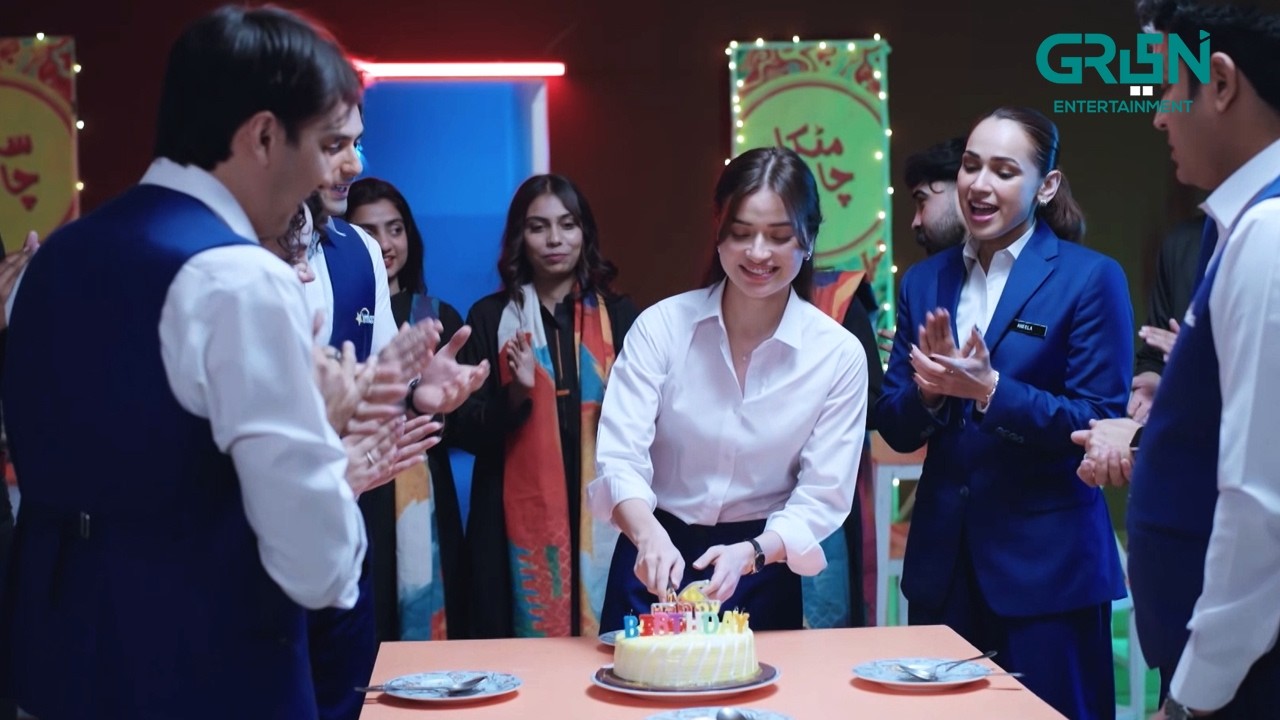 Happy Birthday Zara 💖 Fasaana Mart Ka | Aena Khan - Shuja Asad | Green TV