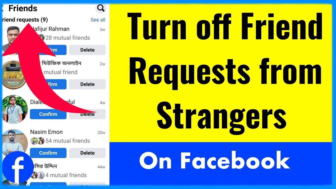 How to Turn Off Friend Requests from Strangers on Facebook | Secure Your Profile Easily