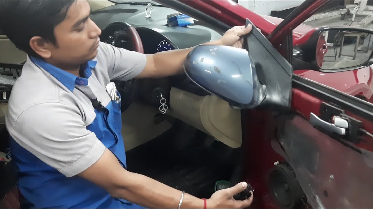 car auto-folding side mirror fold/unfold काम नहीं करता है  || folding mirror problem details