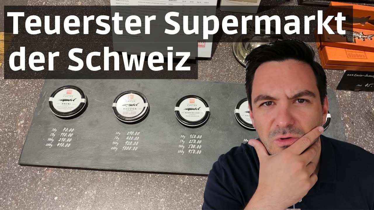 Einkauf im teuersten Supermarkt der Schweiz 😦🇨🇭 | Auswandern Schweiz | Auswanderluchs