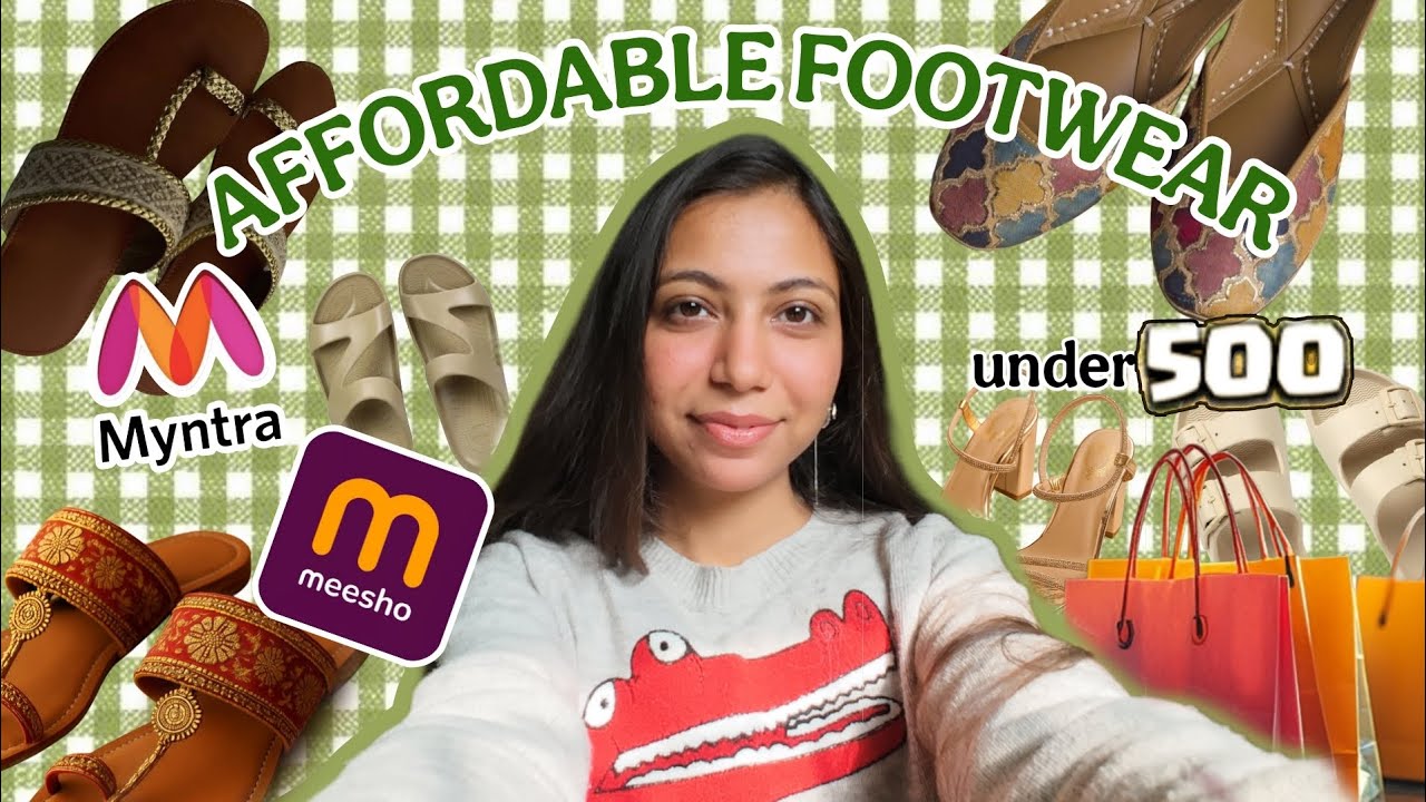 AFFORDABLE💸 FOOTWEAR FROM MEESHO ✅ AND MYNTRA 🛍️