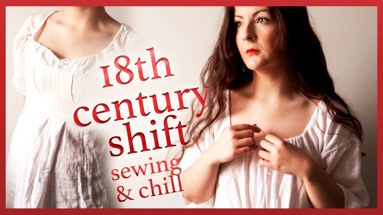 Making 18th Century Underwear | slow-making a shift