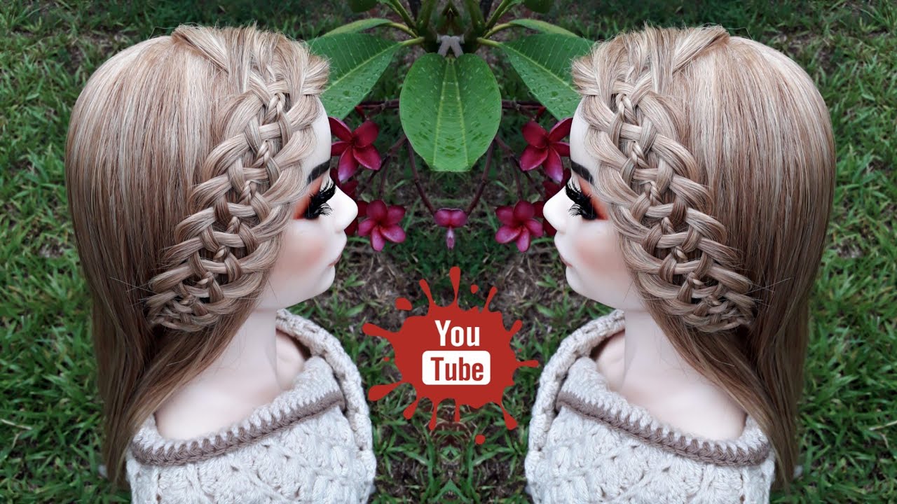 Trenza de 6 | trenzas fáciles | La reina de las trenzas