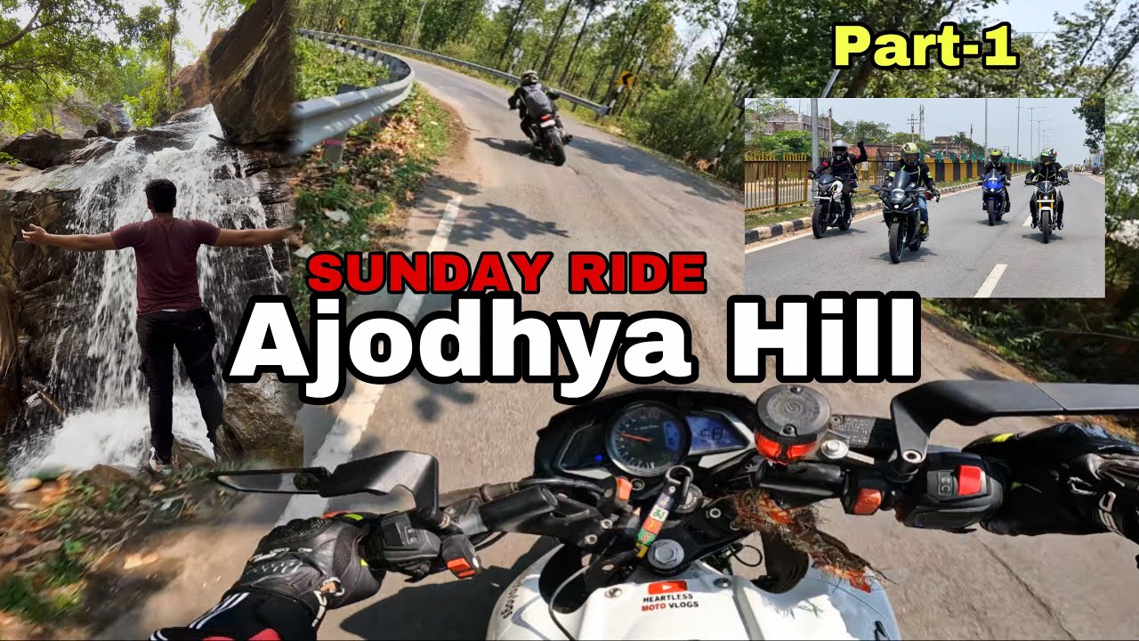 Ajodhya Hill ride with Full Sqade | Bokaro to Purulia | Akarapovic exhaust Ride |Ep-1