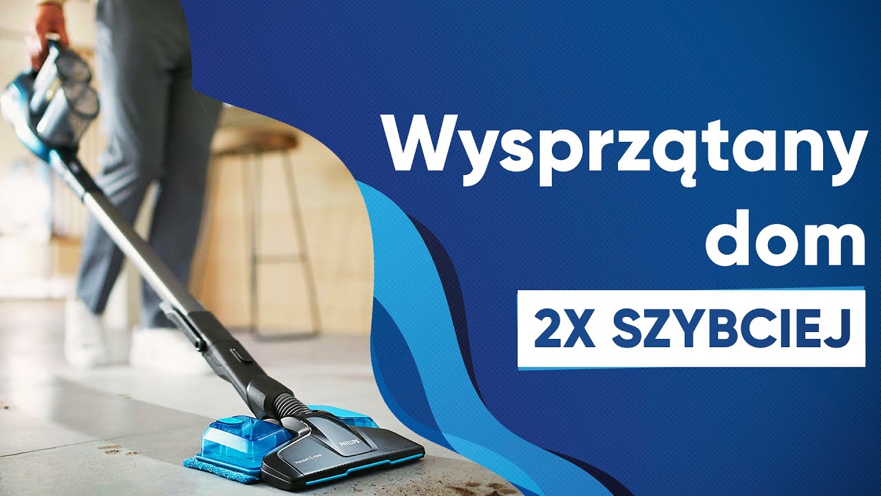 Philips Aqua 8000 | Odkurzacz pionowy z wbudowanym mopem [TEST Philips XC8149/01]