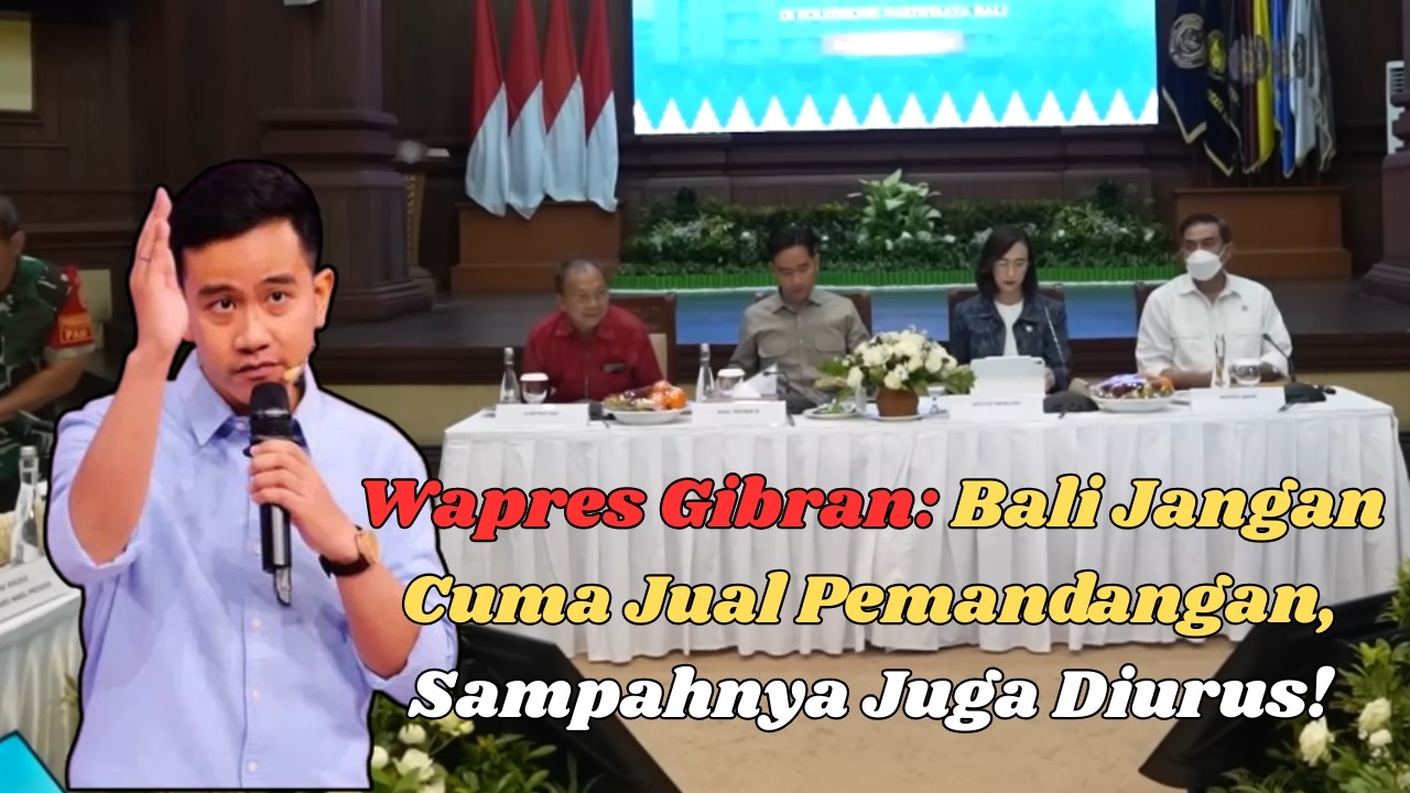 Wapres Gibran Tegaskan Bali Harus Bereskan Masalah Sampah Sebelum Libur Lebaran 2026!