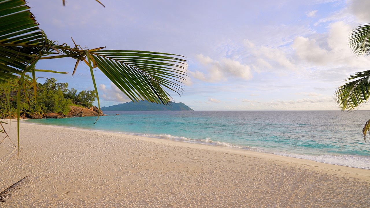 🏝 Ocean 4K. The Luxury Beach in Seychelles