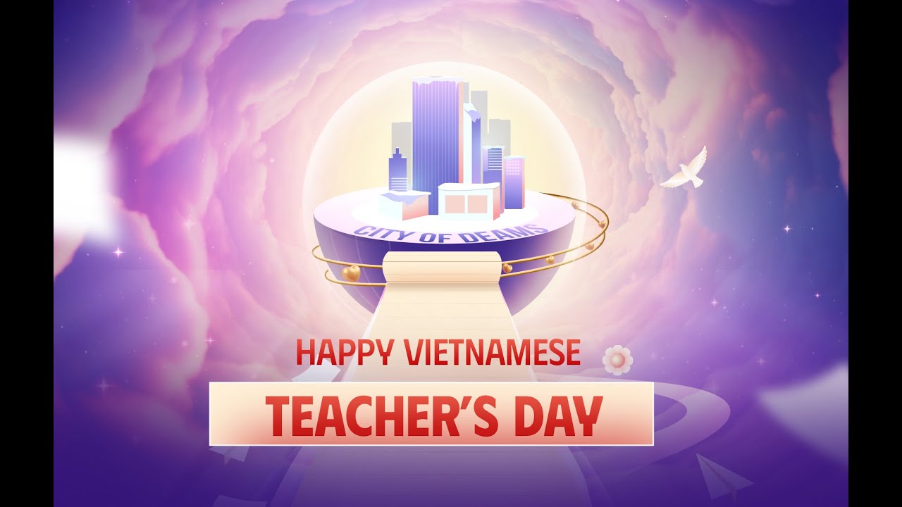 Poster ngày Nhà Giáo Việt Nam - Vietnamese Teacher's day design | Design Tutorials