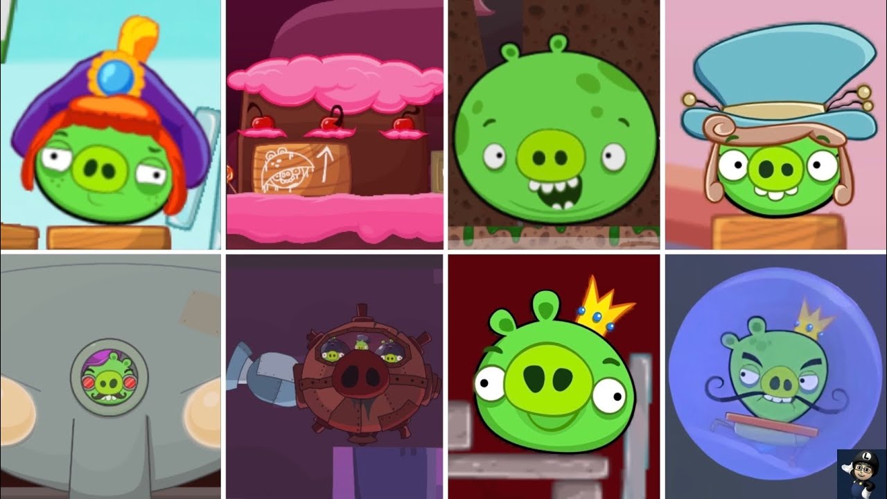 Angry Birds Project R - All Bosses (3 Stars)