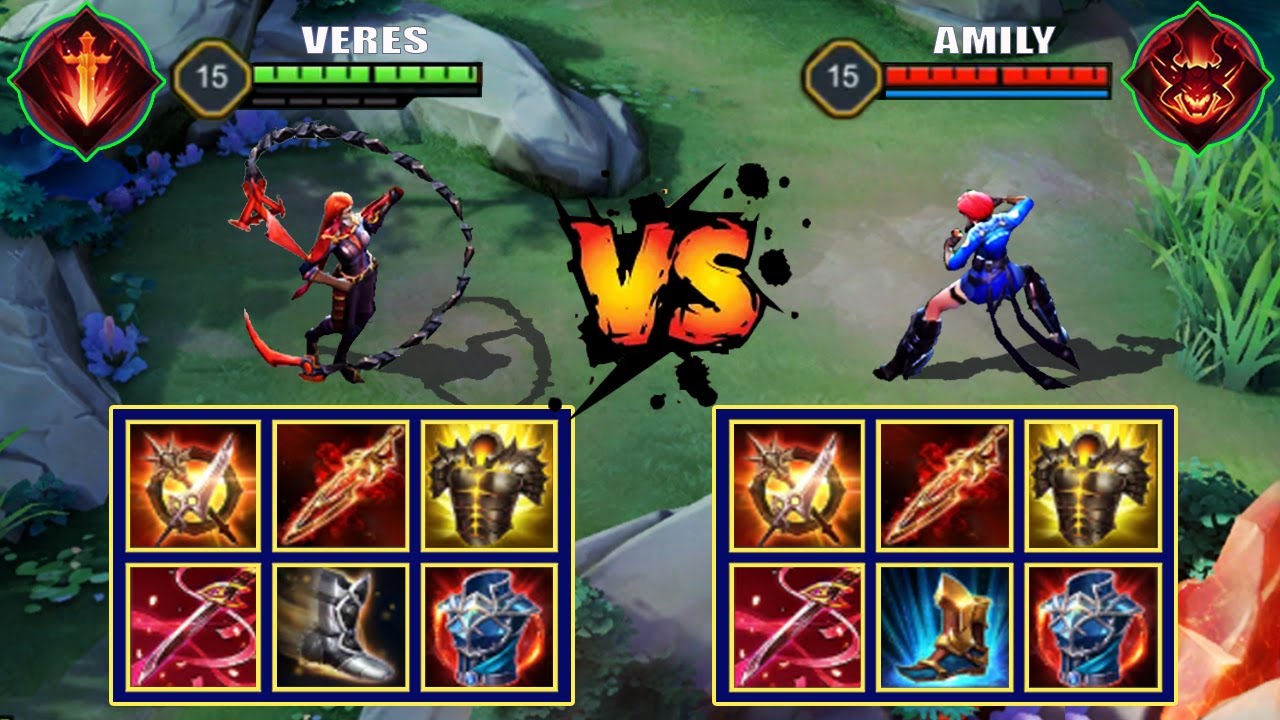 VERES vs AMILY | FULL BUILD FIGHT | Li&ecirc;n Qu&acirc;n Mobile/AOV/ROV