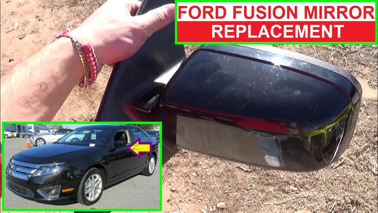 How to Remove and Replace the Side View Mirror on Ford Fusion Second Generation 2009 2010 2011 2012