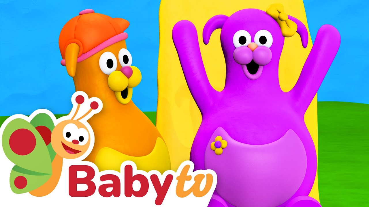 Jeux au Parc avec Nico et Bianca 🎠 | Glissades et Balancements @BabyTVFR