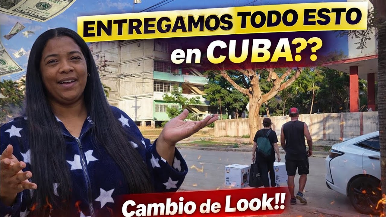 Mi vida en Cuba Entregando Sorteos /Asi Me Arregl&eacute; el Pelo en Cuba sin Luz