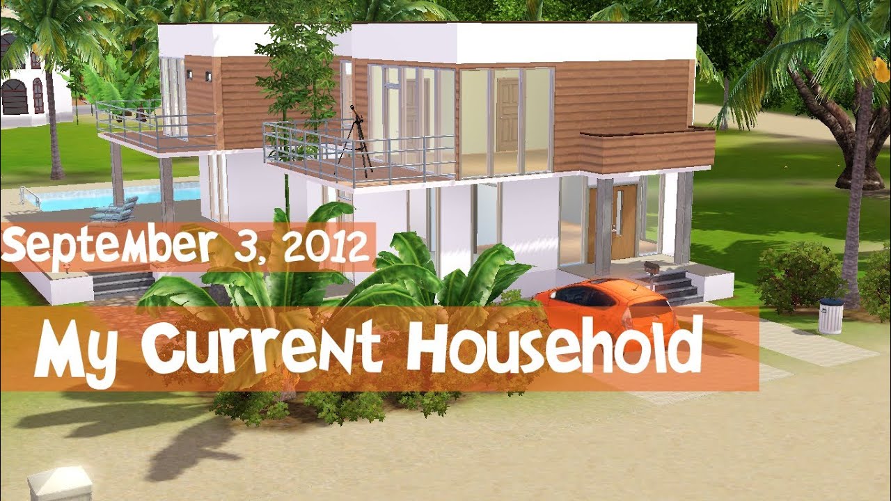 The Sims 3: My Current Household (9/3/12)