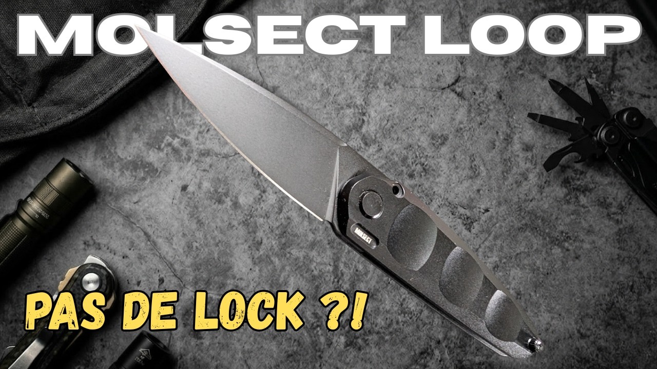 MOLSECT LOOP: Stock limité, N690 et titane a seulement 120€