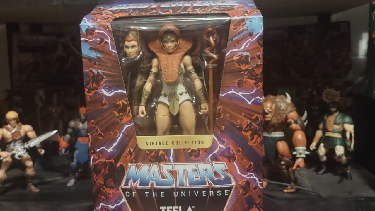 Unboxing and Review of The Masters of the Universe MasterVerse Vintage Collection Figure Teela