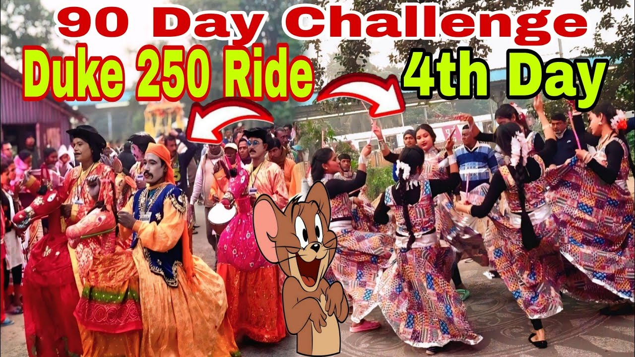 90 Day Challenge Day 4th/ My 4th Day / Duke 250 Ride 90 Day Challenge 