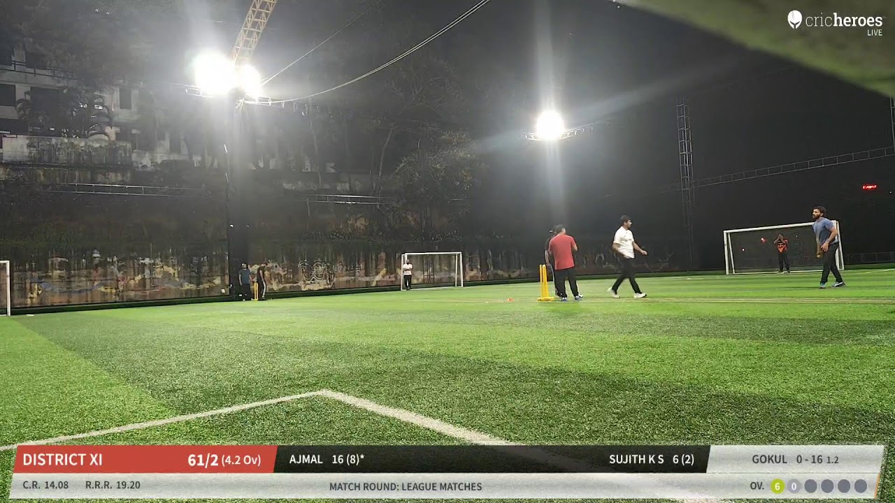 Fight Club vs District XI live cricket match | PBC MINI LEAGUE - FEBRUARY 2026 live - BMC Kakkanad