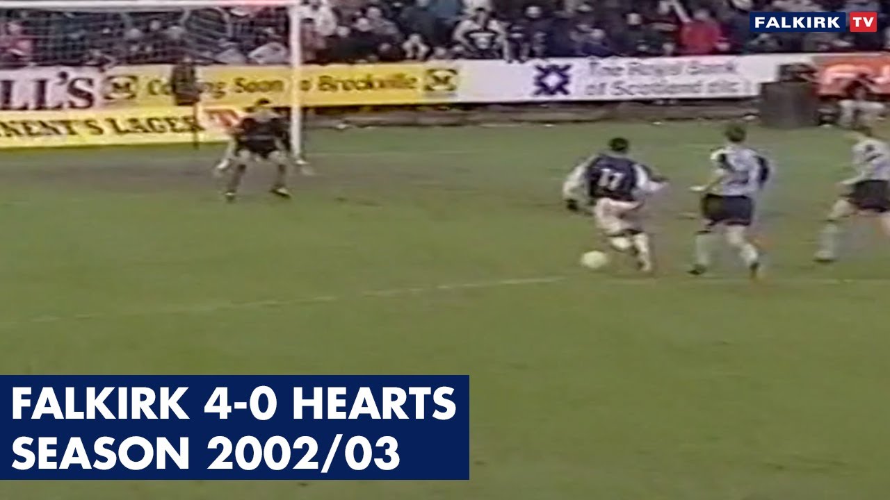 Falkirk 4-0 Hearts | 2002/03