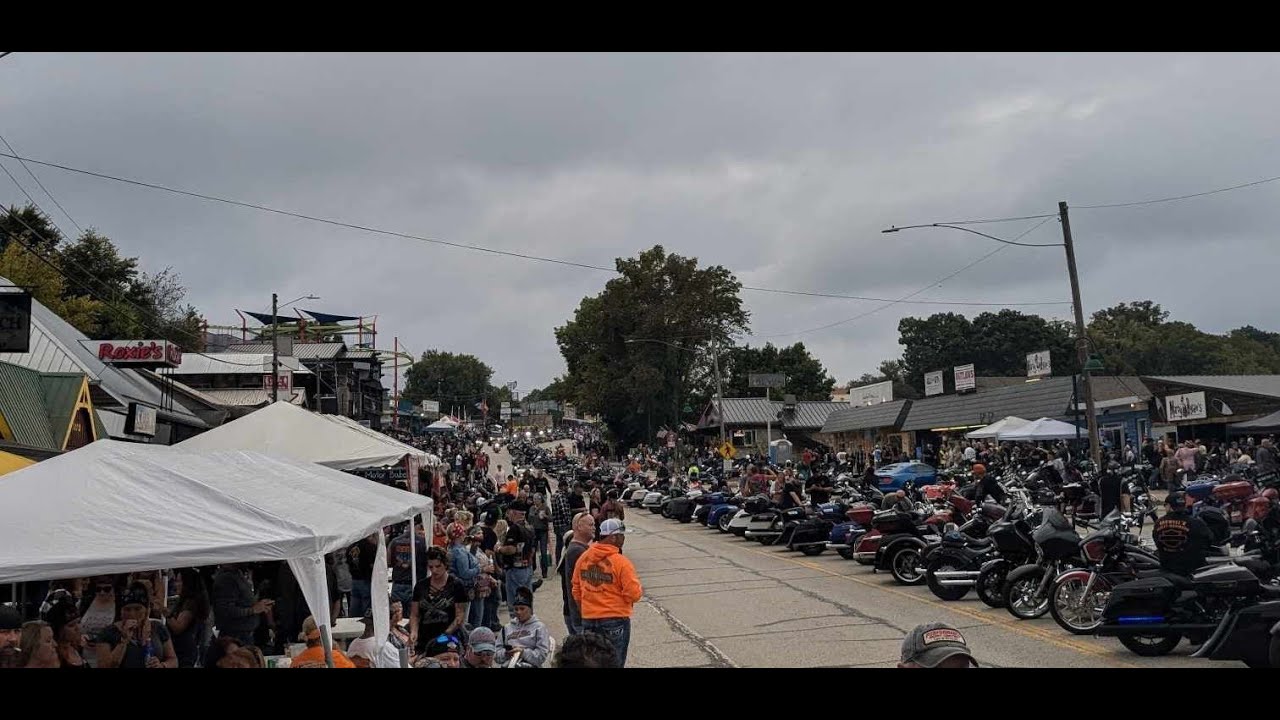Driving Down Osage Beach during Bike Fest 2024!!!!!!!
