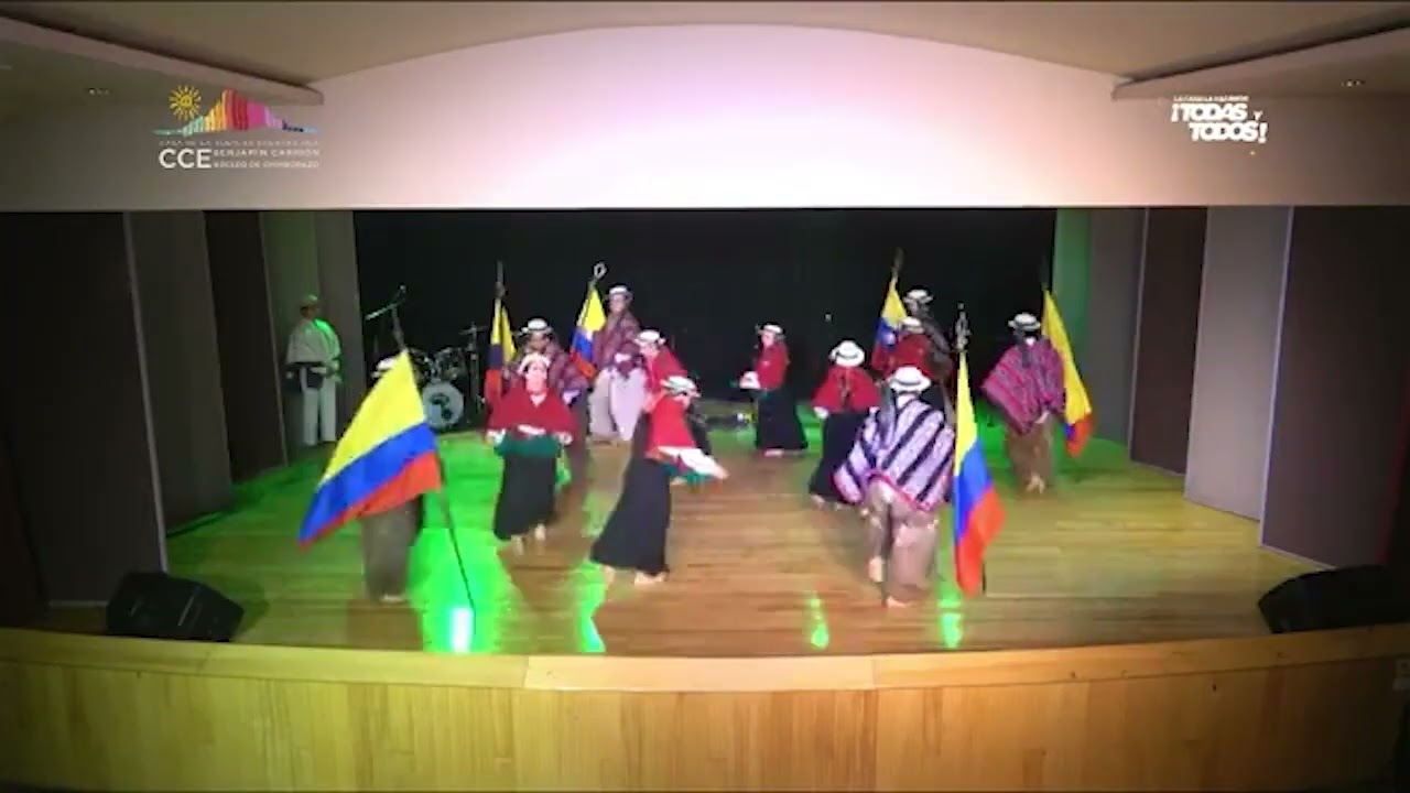 Danza san juanito grupo etnia chuquiragua La flor del paramo tumaru piguiay