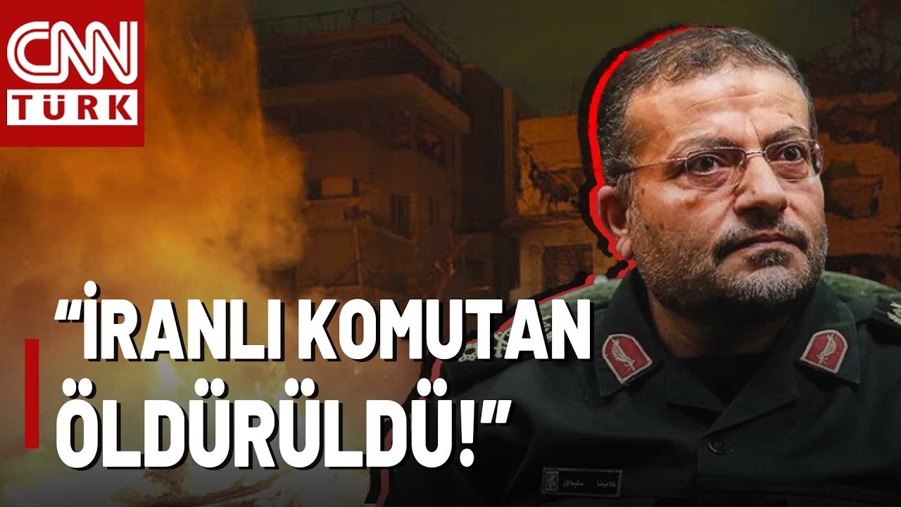 İsrail açıkladı: İranlı Komutan Öldürüldü! Besic Komutanı Gulam Riza Süleymani Etkisiz!