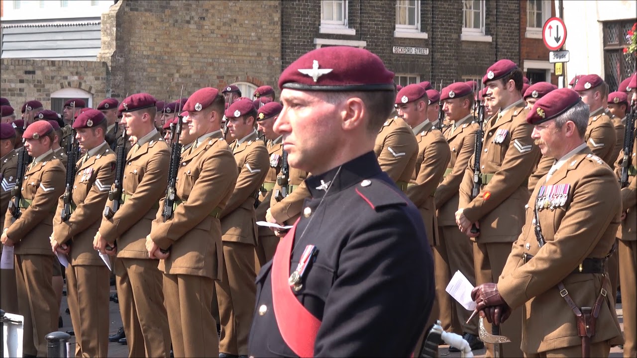 23 Parachute Engineer Regiment: Woodbridge Freedom of the Town Parade.