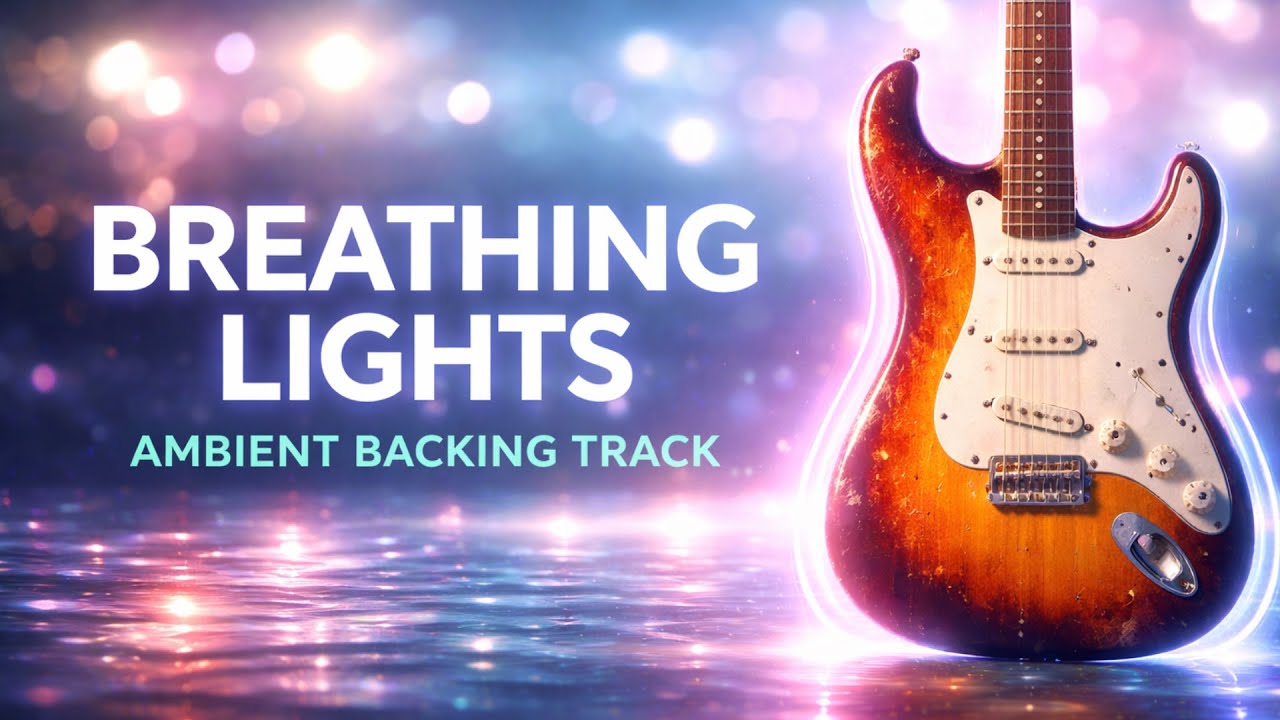 🎸 Breathing Lights | Backing Track – Emotional Cinematic – 73 BPM – 4/4 – Key: G# Minor