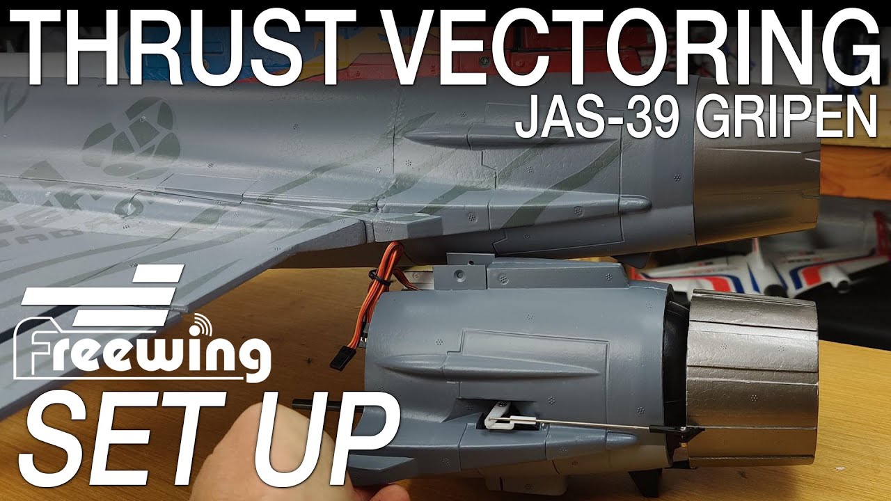 Программирование векторов тяги (TV) для Freewing JAS-39 Gripen — Motion RC