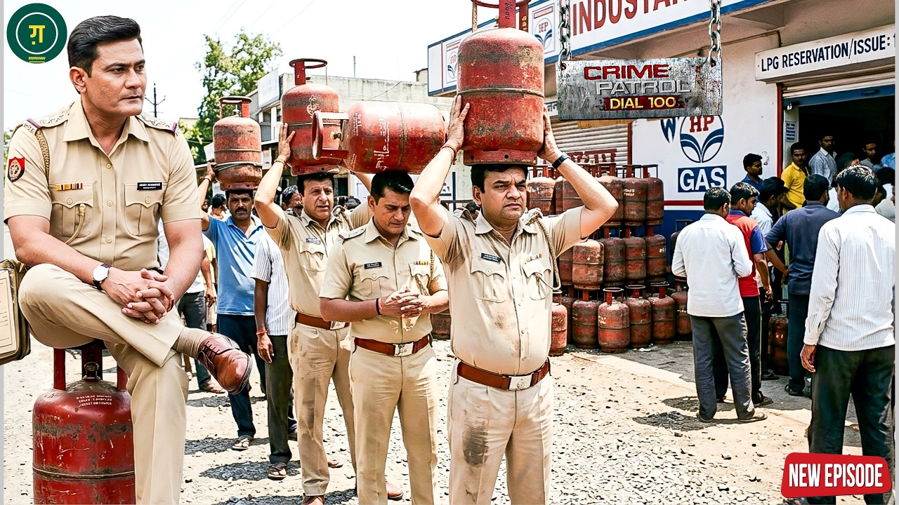 गैस की किल्लत ने पुलिस को ड्यूटी छोड़ किया लाईन में खड़े होने को मजबूर || Crime Patrol  || New Ep ||