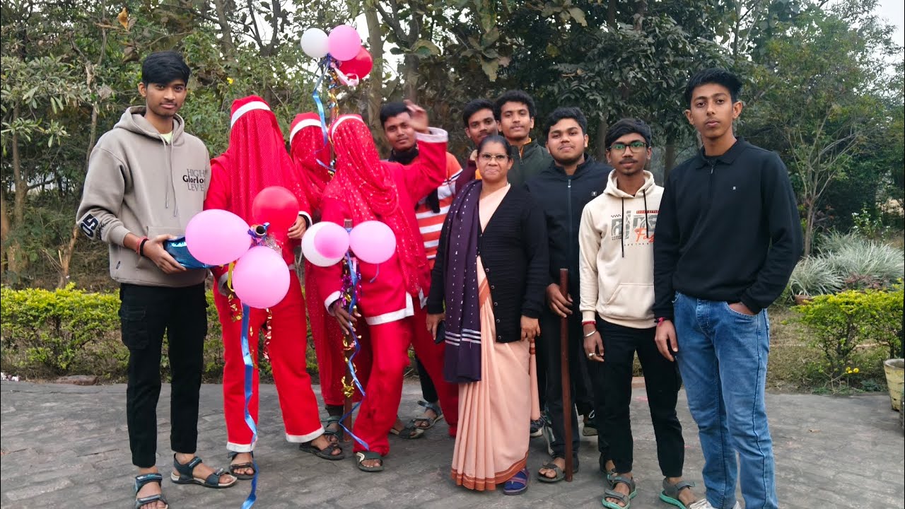 Three Santas in Balarampur💥😅❣️
