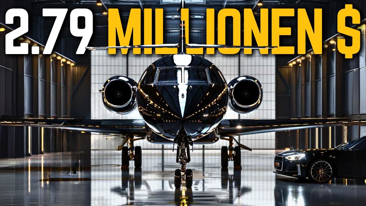 Die 10 GÜNSTIGSTEN Privatjets der Welt