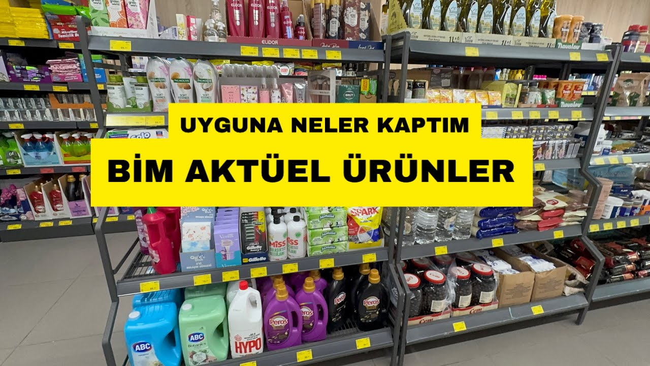 VLOG | BİM AKTÜEL ÜRÜNLER | BİM SALI AKTÜELDEN ALDIKLARIM | UYGUNA NELER KAPTIM