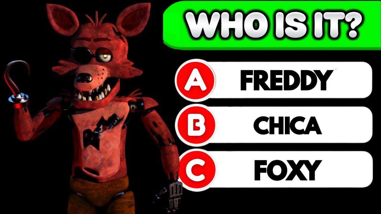 How Well Do You Know Withered Foxy? 🦊💡 | FNAF Quiz