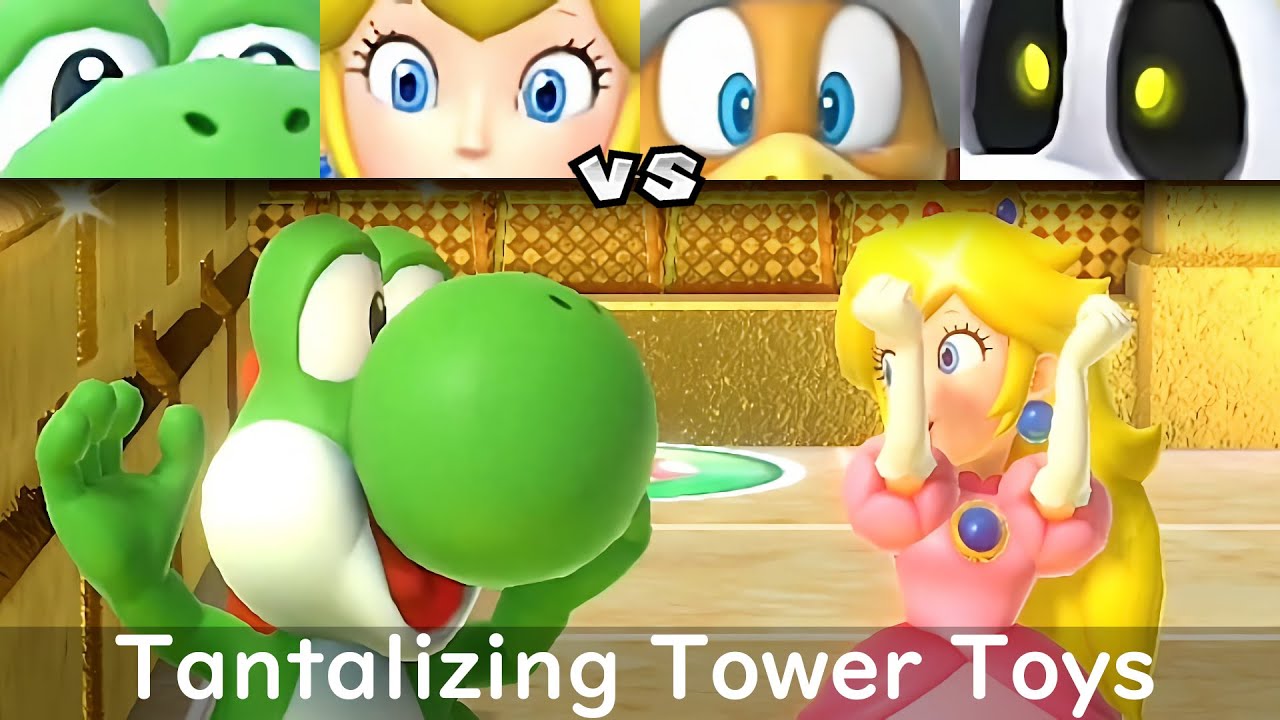 Super Mario Party Yoshi and Peach vs Hammer Bro and Dry Bones 30 turns #92
