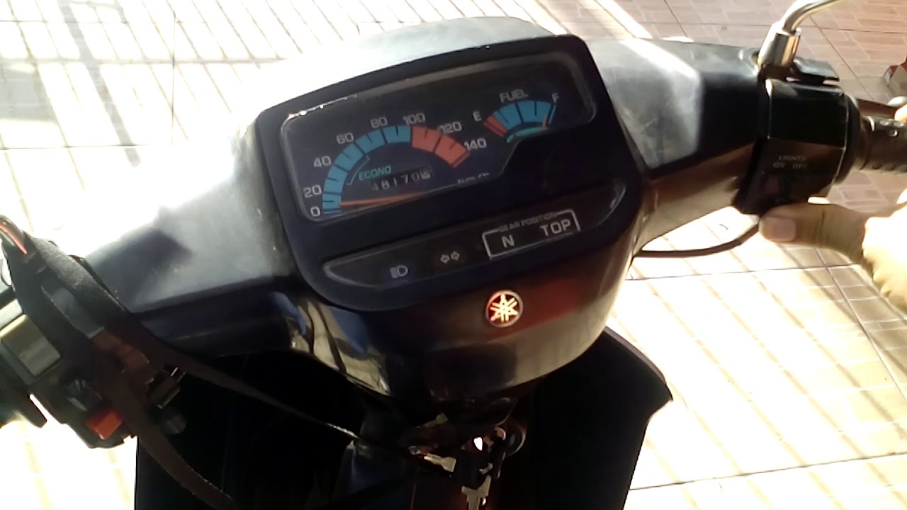 Yamaha Crypton T105 - Como resolver problema da partida elétrica