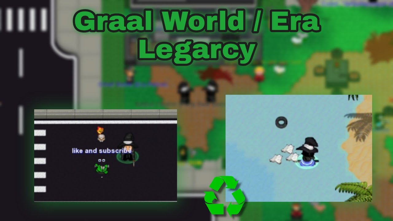 Graal Era | Trabalho de reciclagem no Graal World / Era Legacy - #graalonline #graalera