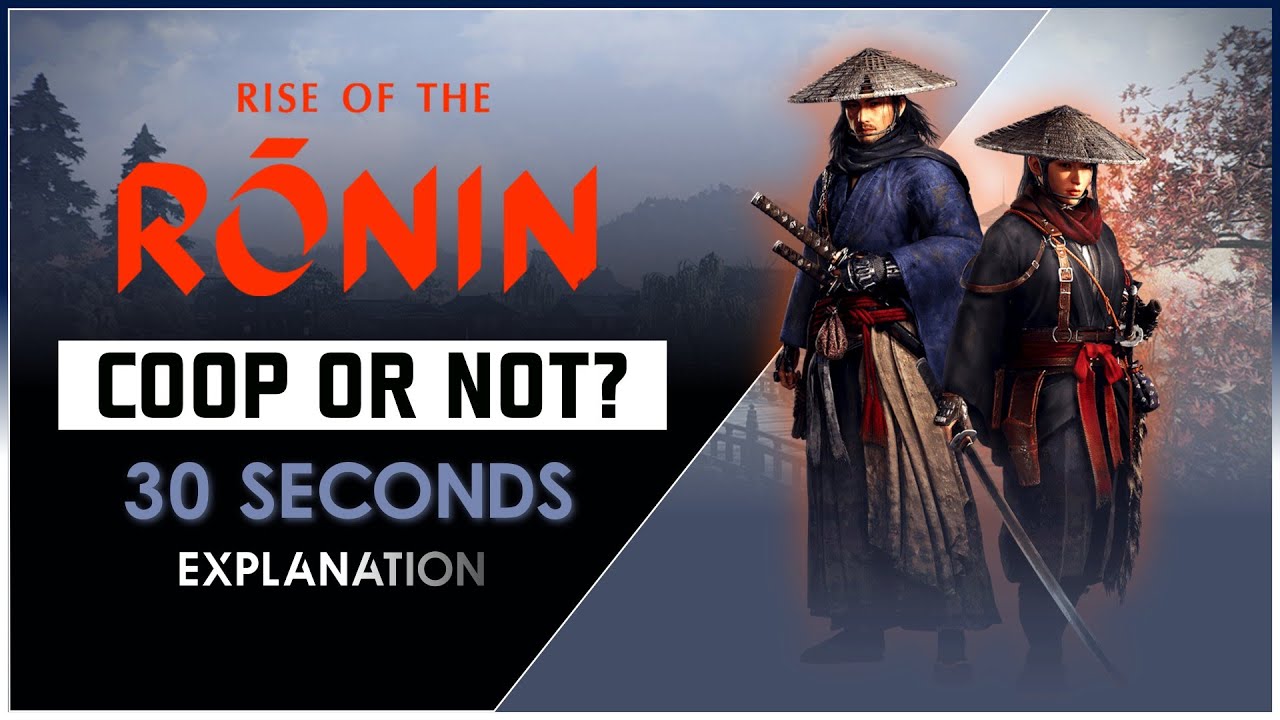 Does Rise of the Ronin have COOP? Explained quickly
