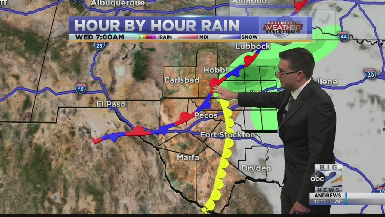 Sunny Today but Storms on the Way?