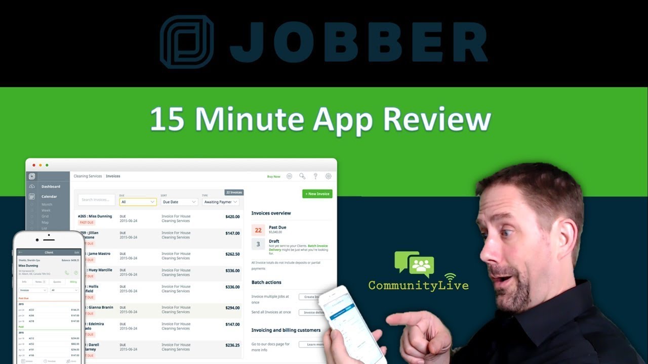 Jobber Review- Service Business Scheduling and Invoicing Application