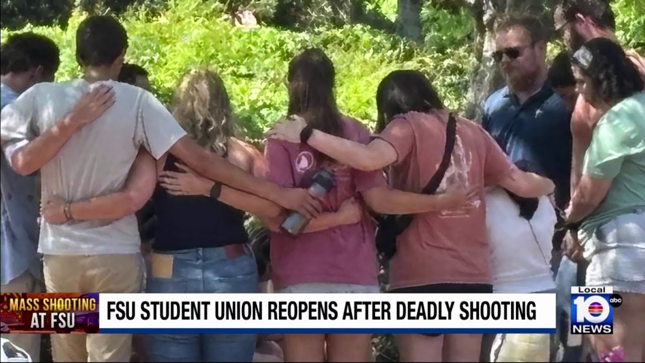 FSU student union opens for first time since deadly shooting