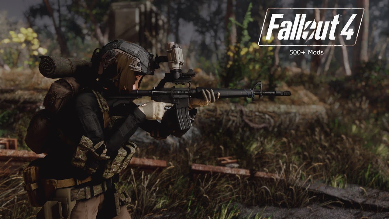 From Concord To Lexington: Fallout 4 Ultra Modded 500+
