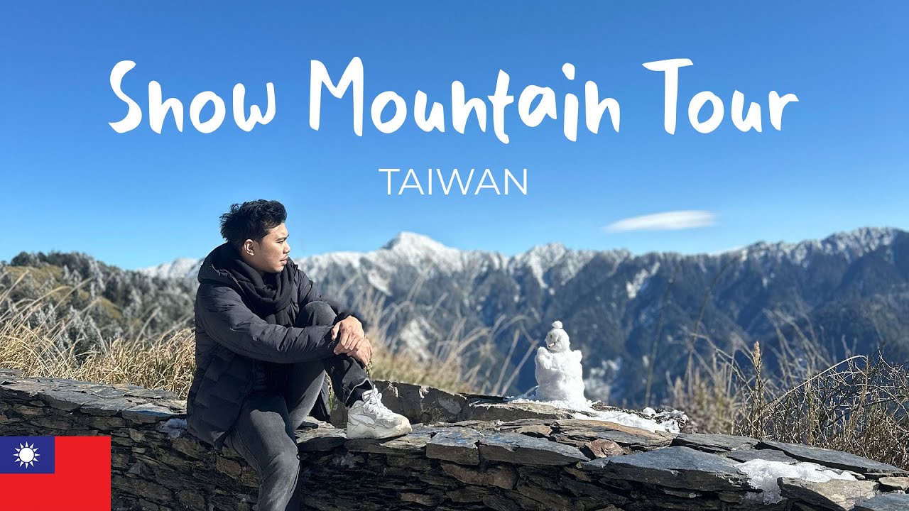 Snow Mountain Tour in Taiwan | Mt. Hehuanshan, Taiwan Travel Vlog 🇹🇼