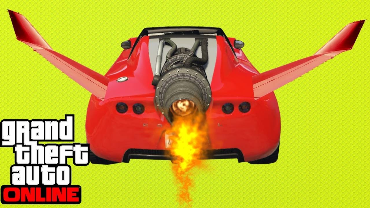 UÇAN ROKET ARABA | GTA 5 YENİ ARABALAR