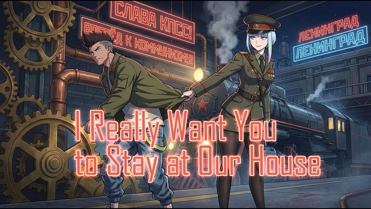 I Really Want to Stay at Your House (Soviet Ver.) | Киберпанк: Бегущие по краю ED