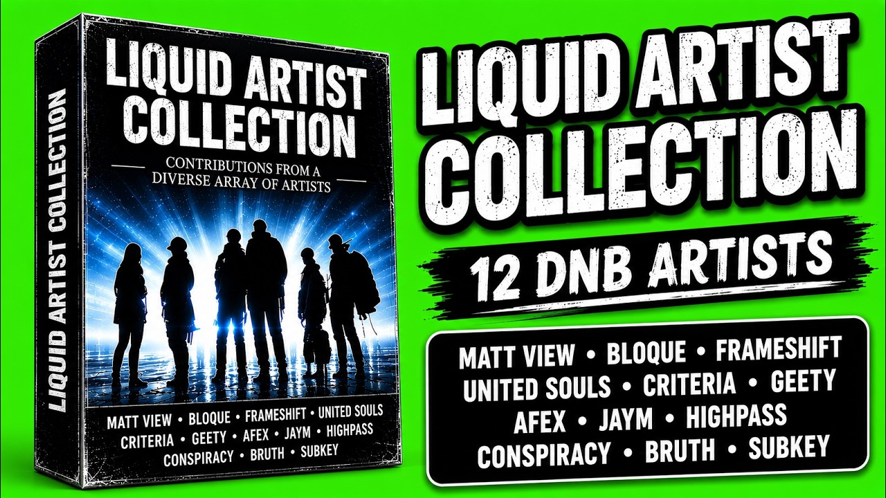 FREE Liquid DNB Sample PACK - Liquid Artist Collection! 😲