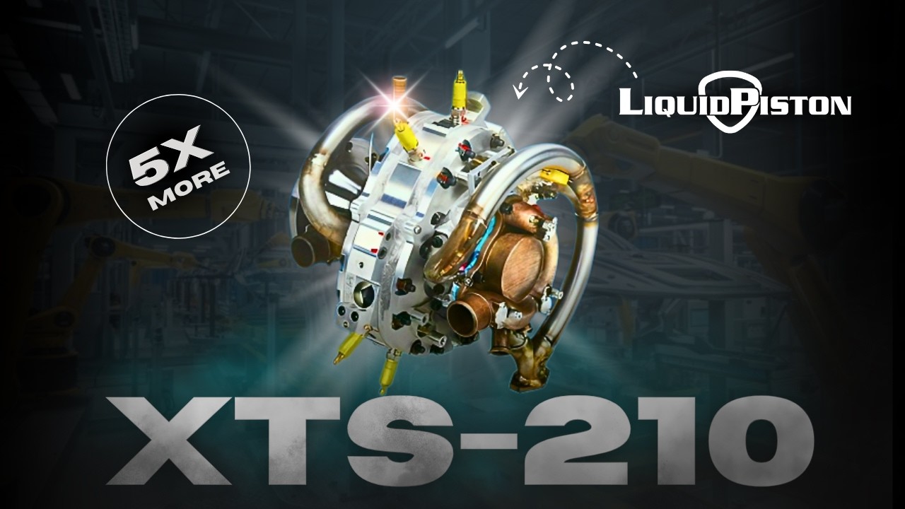 This NEW Engine Delivers 5X The Power Of a Diesel Engine | XTS-210 Rotary Engine | Beyond Realm.
