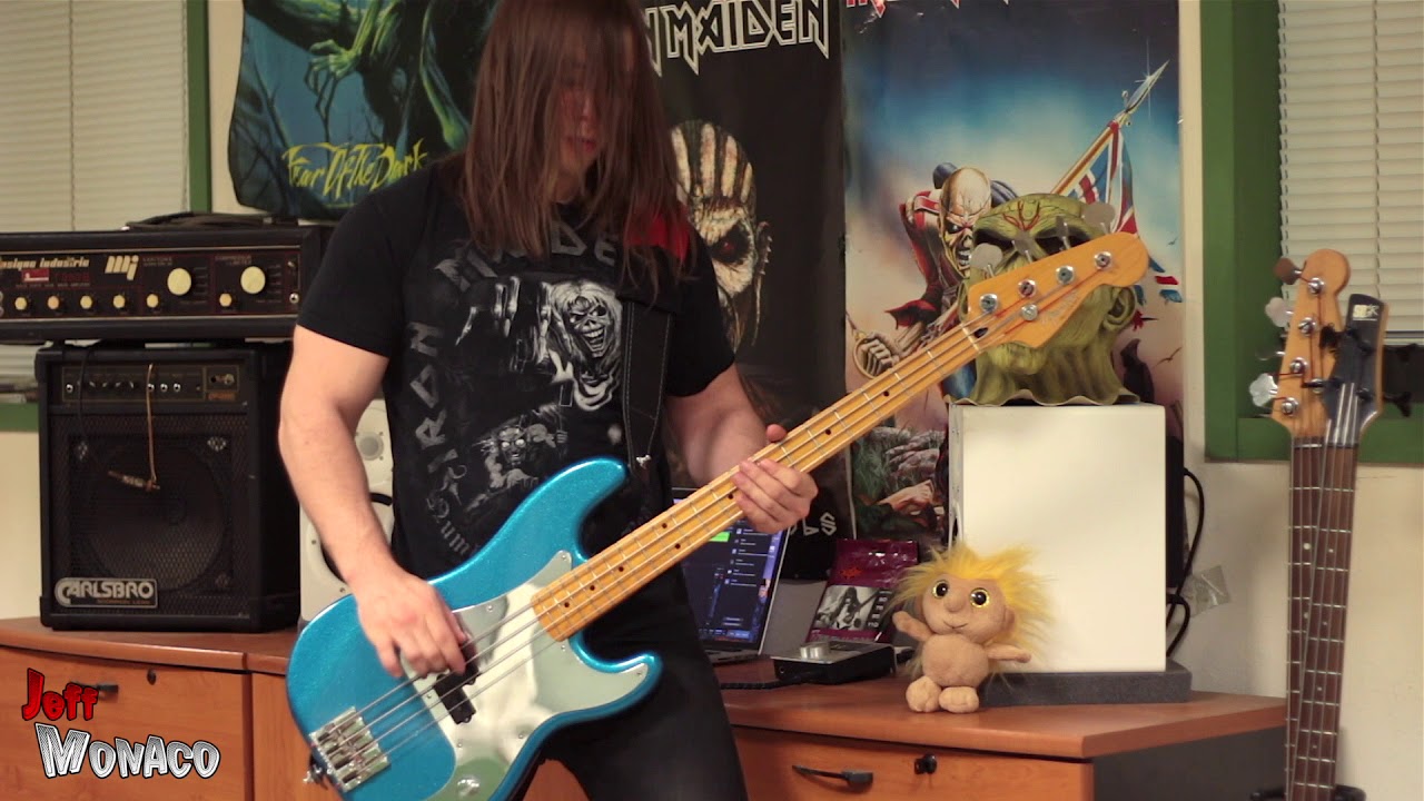 Iron Maiden - Transylvania Bass Cover