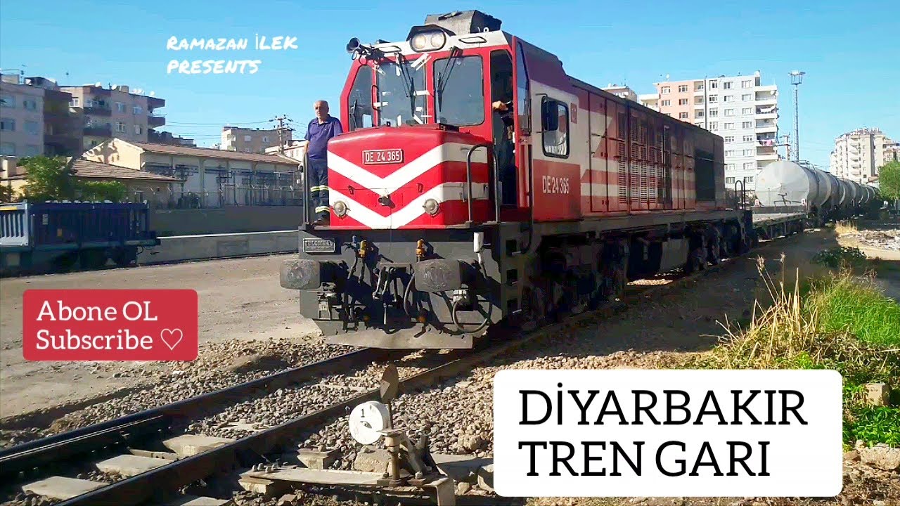 DEMİRE TUTUNAN HAYATLAR  & YÜK TRENİ [FREIGHT TRAIN] TCDD - DİYARBAKIR